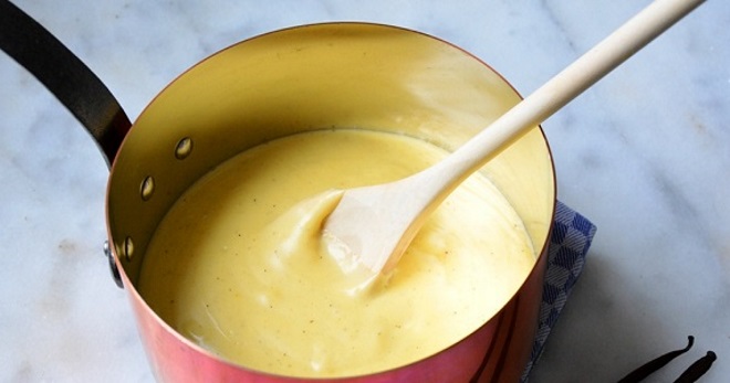 Крем для наполеона со сгущенкой и сливками: рецепт заварного крема с маслом