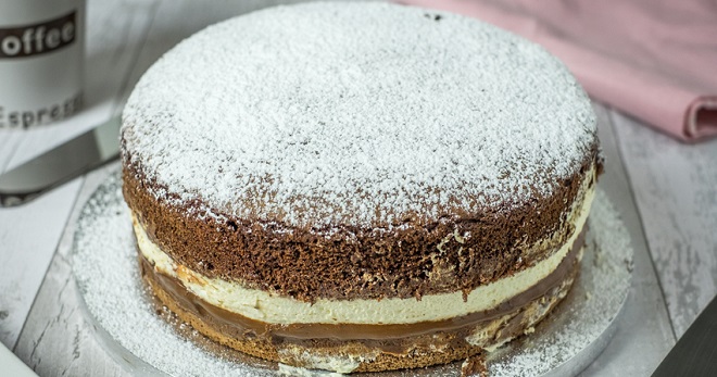 Торт на кефире - лучшие рецепты коржей и разных вкусных наполнений
