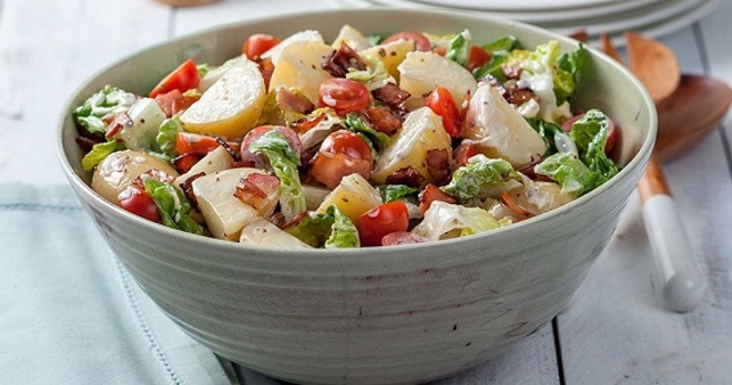 Картофельный салат - самые вкусные рецепты сытной закуски