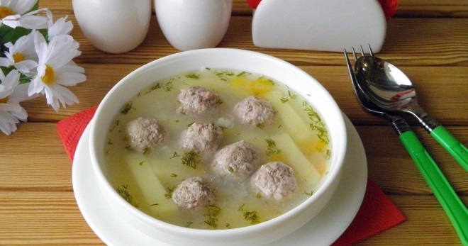 Картофельный суп с фрикадельками - простые и вкусные рецепты сытного первого блюда