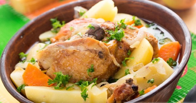 Жаркое из курицы - лучшие рецепты приготовления сытного аппетитного блюда