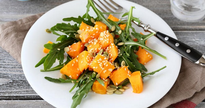 Салат из тыквы - самые вкусные и простые рецепты на каждый день