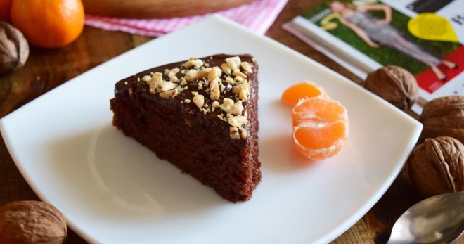 Постный шоколадный торт – очень вкусный сладкий десерт