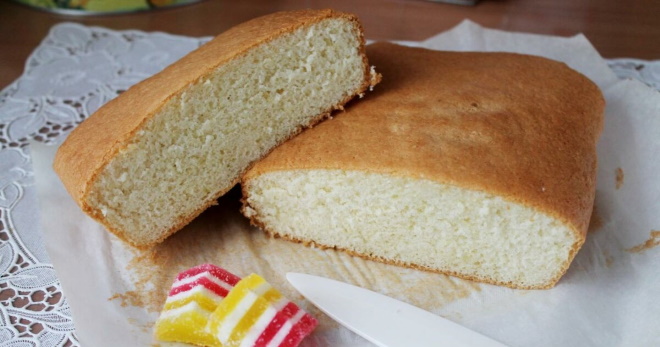 Простой бисквит - рецепты лучшей основы для торта, рулета и других десертов
