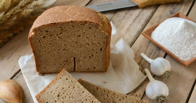 Хлеб из цельнозерновой муки - не только полезный, но и очень вкусный!