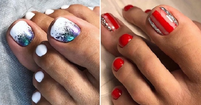 Pedicure, fashion trends - summer 2020, the best and most beautiful nail decoration ideas
