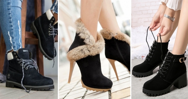 Зимние ботинки - модные фасоны от классических до смелых образов