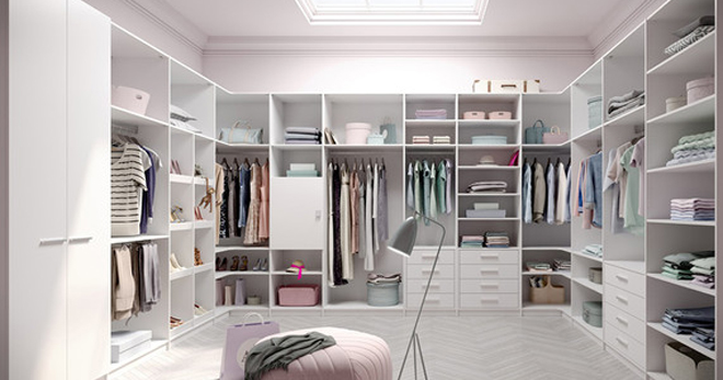 Гардеробная комната - удобное помещение для хранения одежды