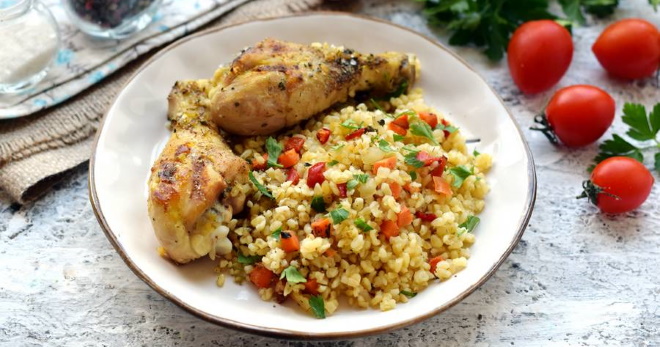 Булгур - рецепты приготовления гарнира для курицы, котлет, рыбы и овощей