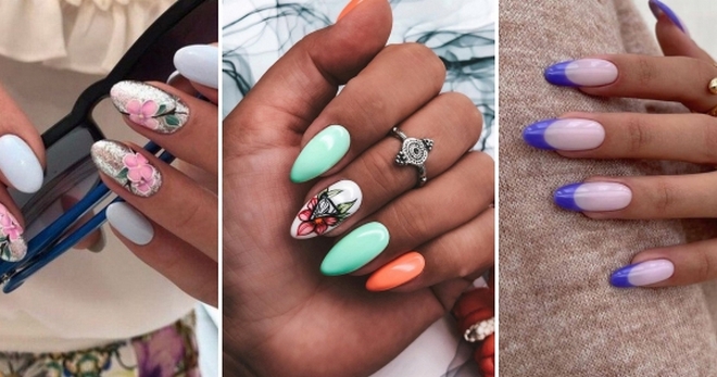 Spring manicure 2021 - stylish and trendy nail design ideas