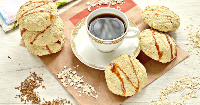 Домашнее овсяное печенье из геркулеса - рецепты сладкой выпечки на завтрак