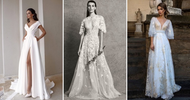 Свадебные платья 2021 - лучшая подборка самых модных, современных нарядов