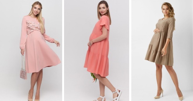 Платья для беременных - 104 фото стильных модных образов