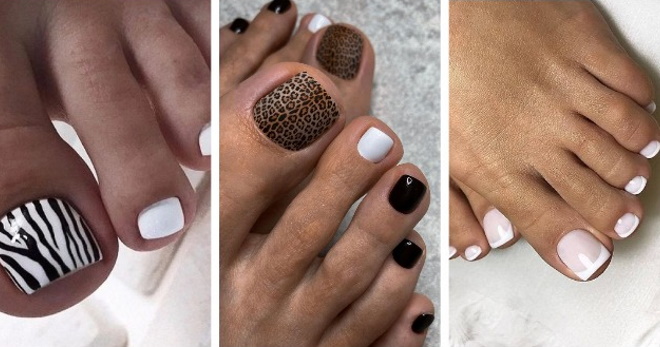 Pedicure for summer 2022 - from discreet neutral shades to bright and juicy designs