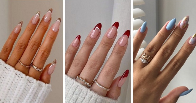 Almond manicure for summer 2022 - a stylish selection of beautiful nails