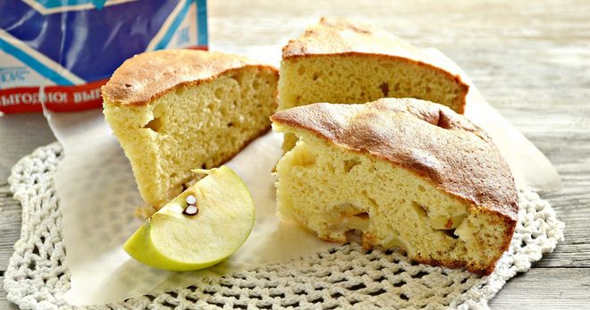 Рецепт вкусной шарлотки - секреты пышного пирога