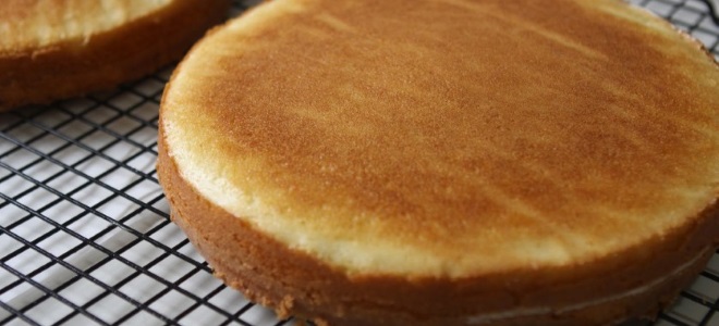 Бисквитные коржи для торта - рецепт
