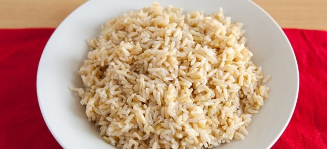 Бурый рис в микроволновке