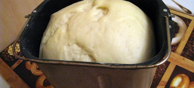 дрожжевое тесто на молоке в хлебопечке