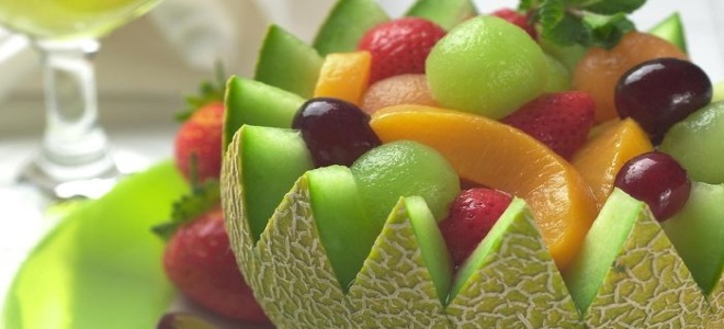 фруктовый салат для детей на день рождения