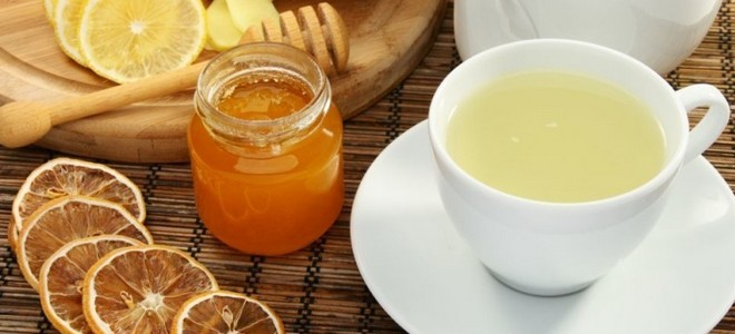 имбирный чай с лимоном и медом