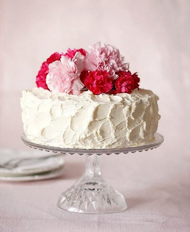 Как красиво украсить торт кремом с маскарпоне