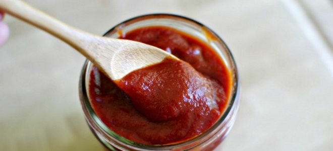Кетчуп из томатной пасты в домашних условиях