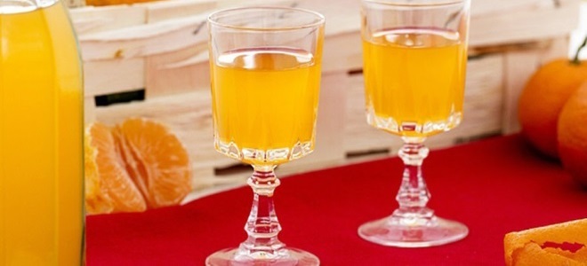 мандариновая настойка на водке