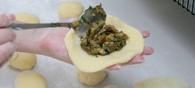 Начинка из грибов для пирожков