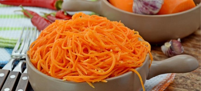 острая морковь по корейски рецепт