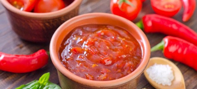 острый томатный соус рецепт на зиму