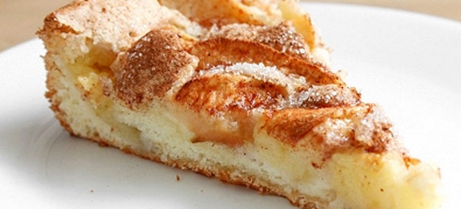 Пирог «Шарлотка» с яблоками - рецепт