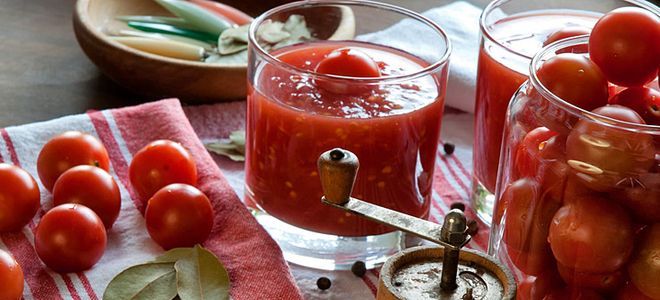 помидоры в томате на зиму рецепты