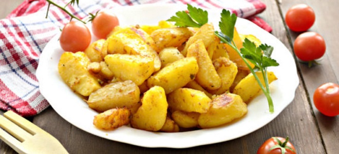 постное праздничное блюдо из картошки
