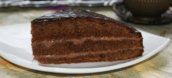 Пражский торт со сгущенкой рецепт