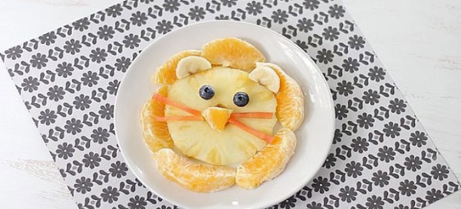Рецепт фруктового завтрака для детей