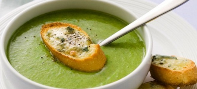 суп из брокколи рецепт