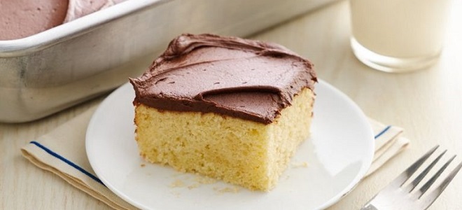 Торт манник - простой рецепт на кефире