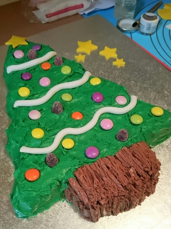 Торт «Новогодняя елка»