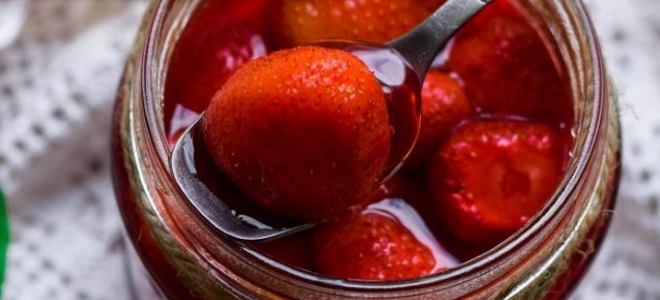 Варенье из клубники без варки ягод