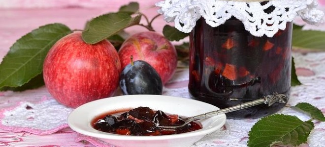Варенье из яблок и сливы рецепты для зимнего чаепития