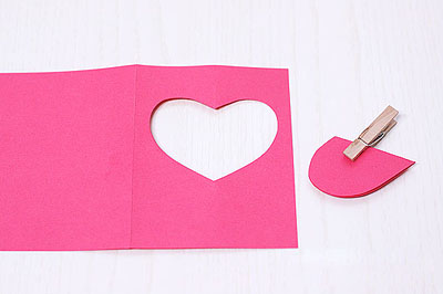 3  как сделать валентинку из бумаги