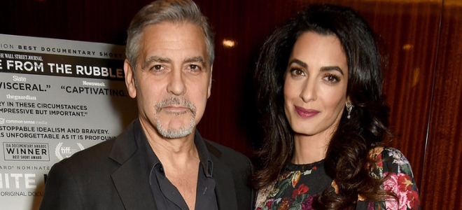 Журналисты сделали фото доказывающие беременность Амаль Клуни