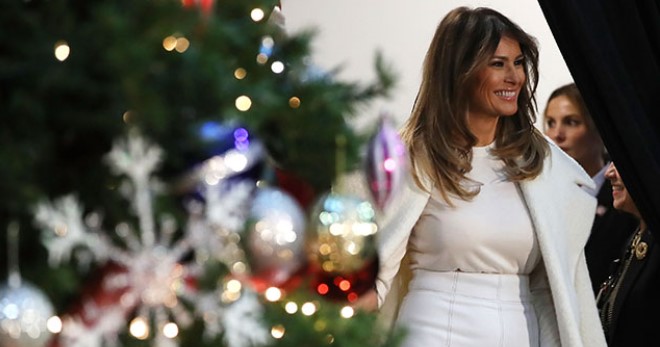 Мелания Трамп рассказала, где мечтает провести Рождество