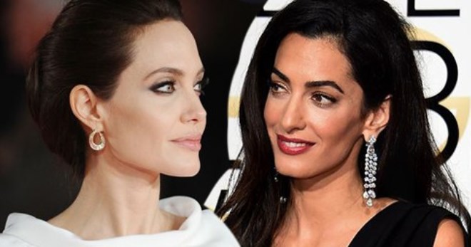Меган Маркл стала причиной ссоры Анджелины Джоли и Амаль Клуни