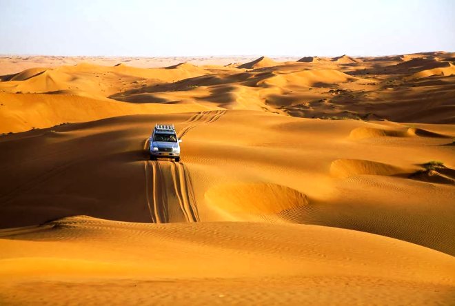 Сафари по пустыне Вахиба