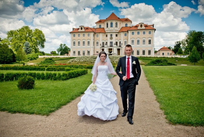 Свадьба в Замке Либлице