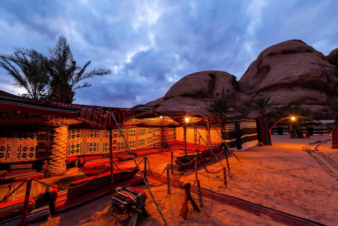 Бедуинский лагерь Captain's Desert Camp в Акабе