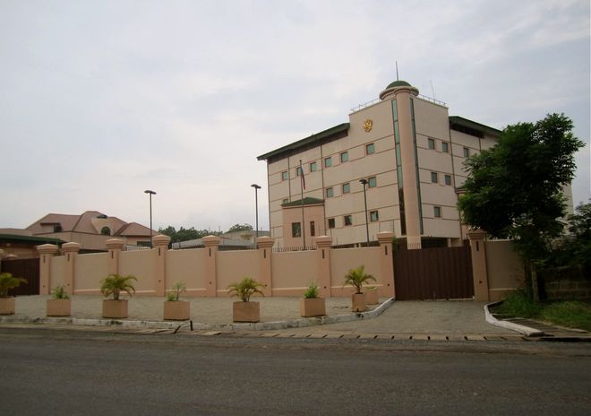Здание посольства России в Гане, Аккра