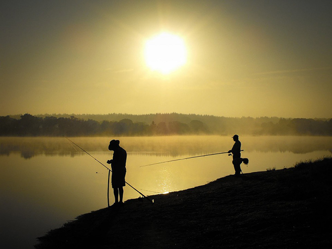 Рыбалка в Португалии на реке
